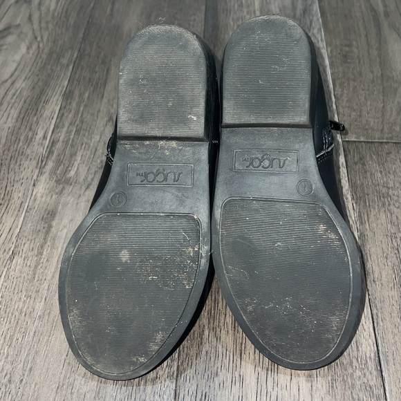 Sugar black dress booties with zippers and cheetah print - Picture 9 of 9